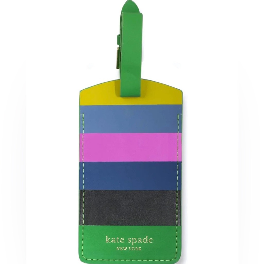 Kate Spade Enchanted Stripe Bag Tag!